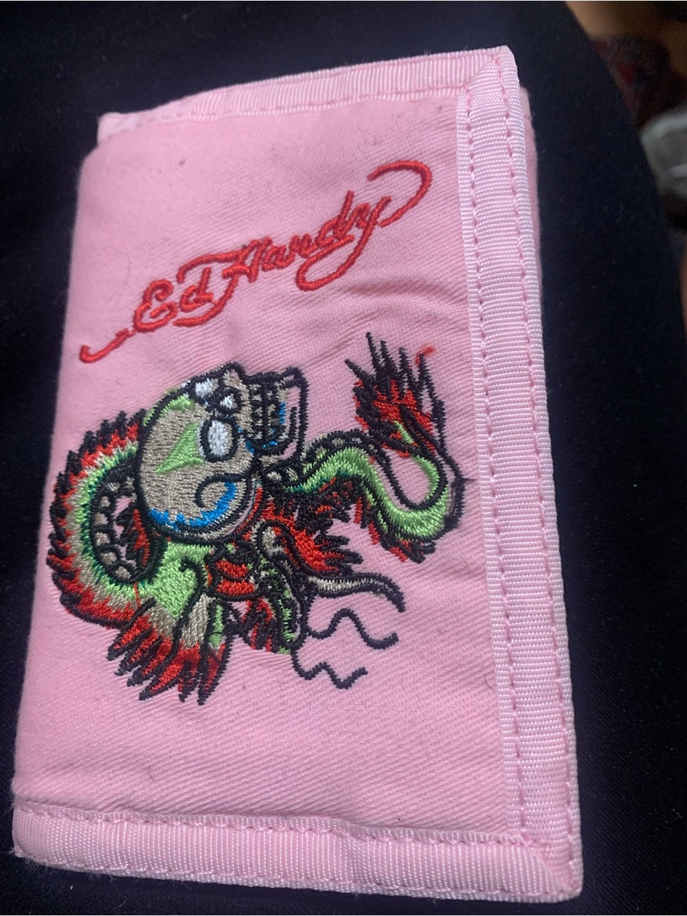 Vintage unused ed hardy wallet